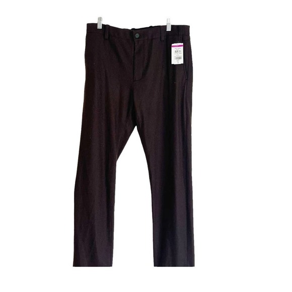 NEW Vince Wool Blend Flat Front Trousers Men's Size 32 - Picture 1 of 11